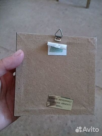 Картина из серебра