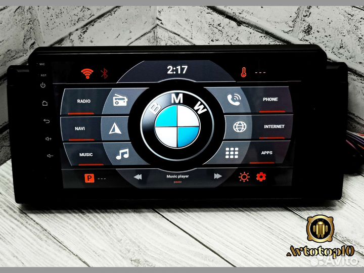 Магнитола 2 DIN BMW E 39/E53/X5