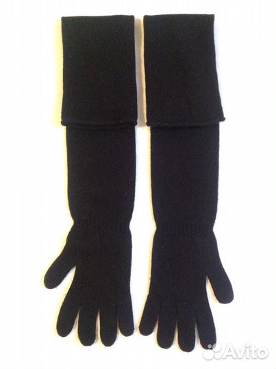 Перчатки шерстяные длинные (Италия)