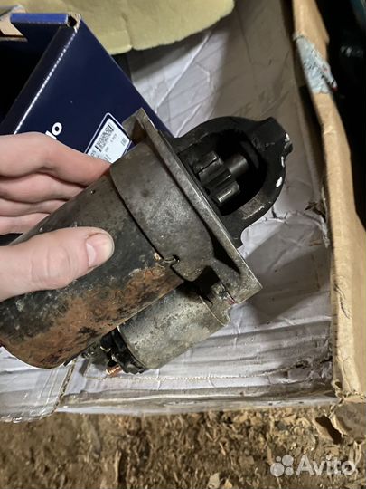 Стартер на kia rio 2