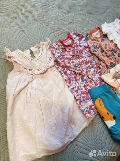 Бронь Пакет вещей на девочку 86 (16 шт.)