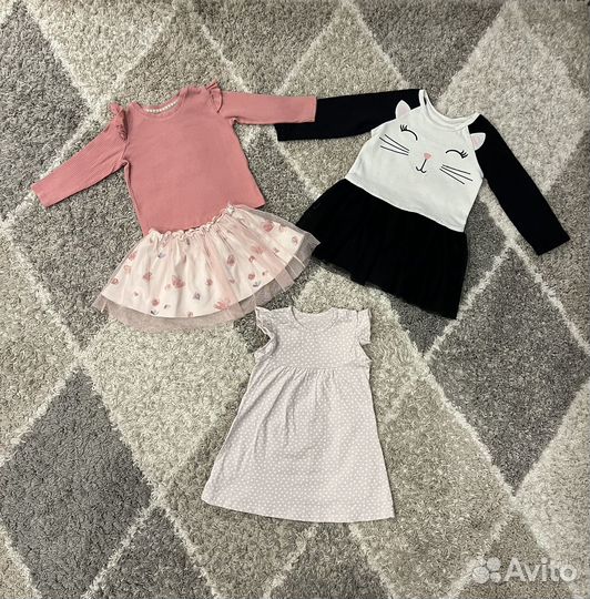 Пакет одежды для девочки 86 92