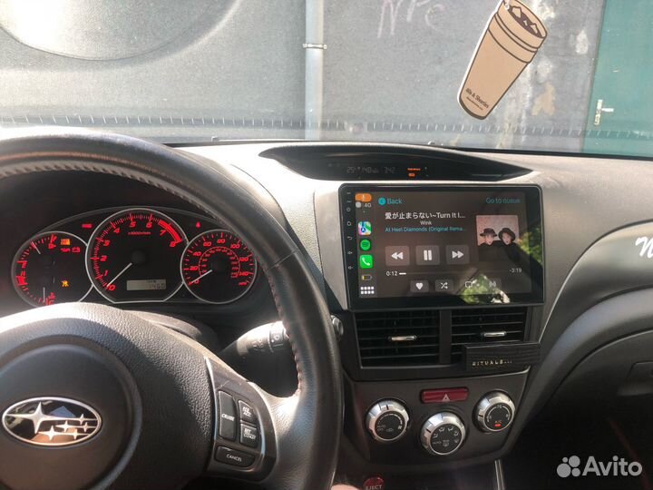 Магнитола Субару Форестер 3 2007-2013 Андроид