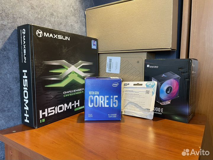 Игровой пк i5 10400f/GTX1660 Super/16GB/SSD256