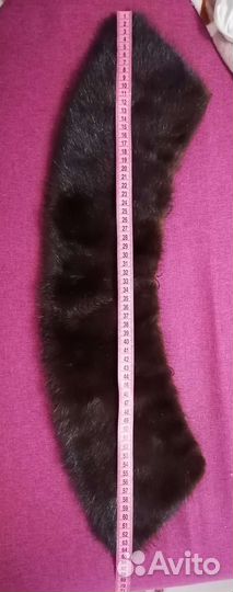 Меховой воротник норка