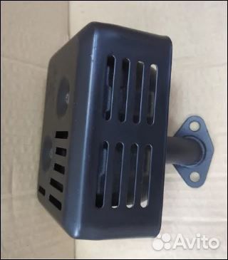 Глушитель двигателя 168F/170F/GX160/GX200 мотоблок