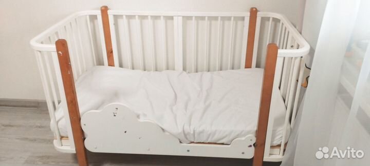 Детская кровать 140*70 с матрасом