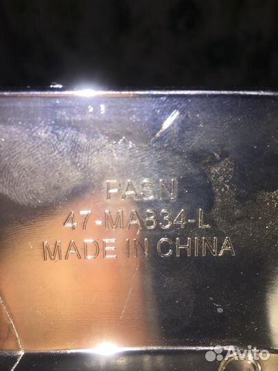 Молдинг бампера левый mitsubishi pajero 6407A153