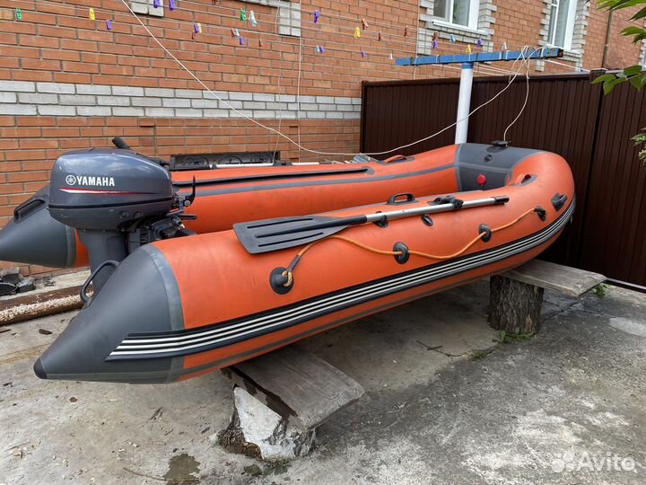 Лодка с мотором Yamaha 9,9