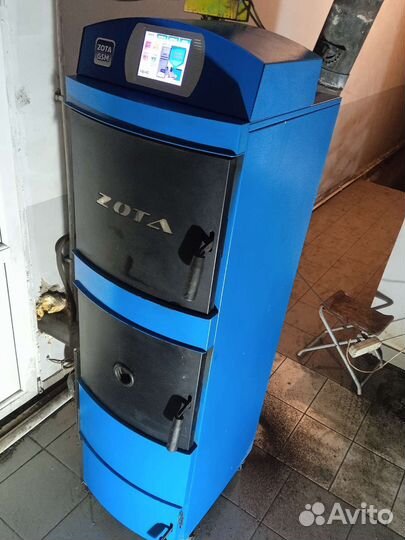 Твердотопливный котел бу