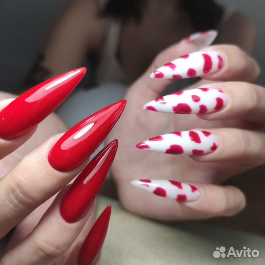 Комбинированный Маникюр с снятием+укрепление