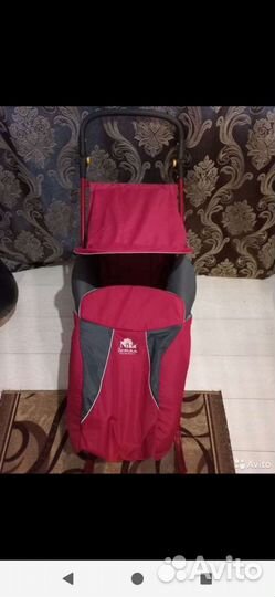 Детские санки коляска ника