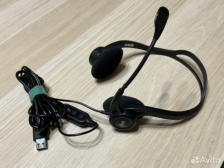 Гарнитура Logitech PC-960, USB