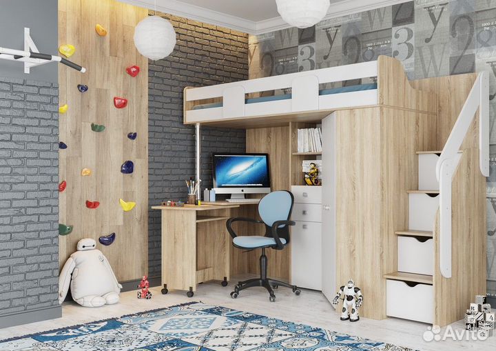 Кровать-чердак 