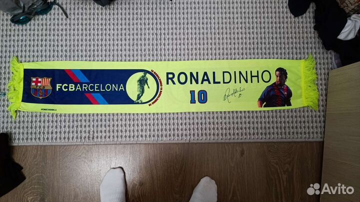 Шарф Роналдиньо фк Барселона