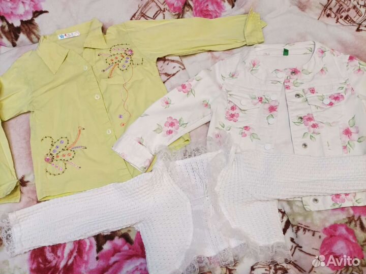 Вещи пакетом для девочки 3- 4 года