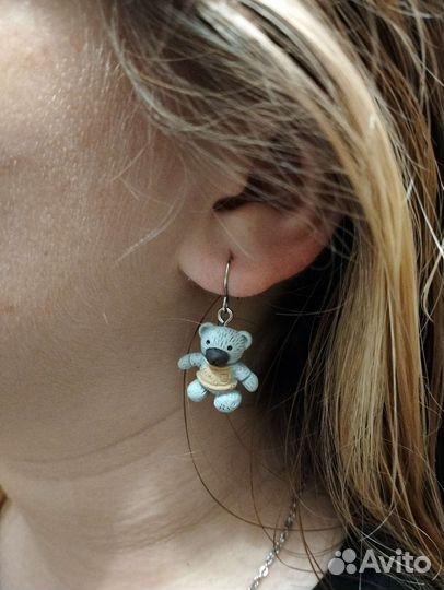 Серьги ручная работа