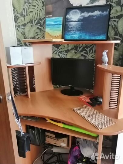 Компьютерный стол угловой, бу