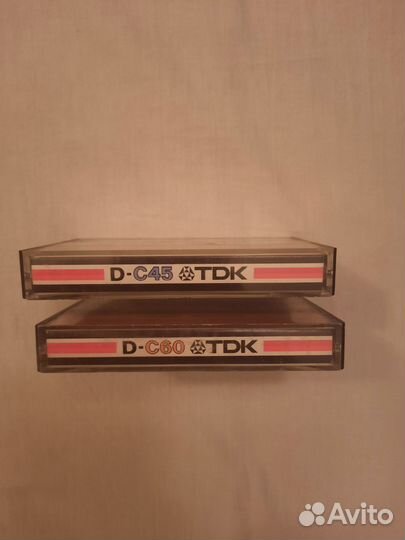 Аудиокассеты D-C 45, D-C 60