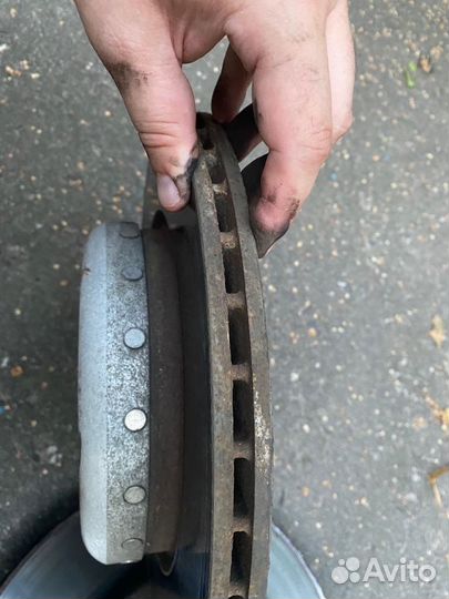 Комплект тормозов BMW 5 f10 оригинал Б/У