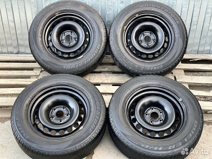 Колеса штампы Vag R16 5/112 + Bridgestone 215/65