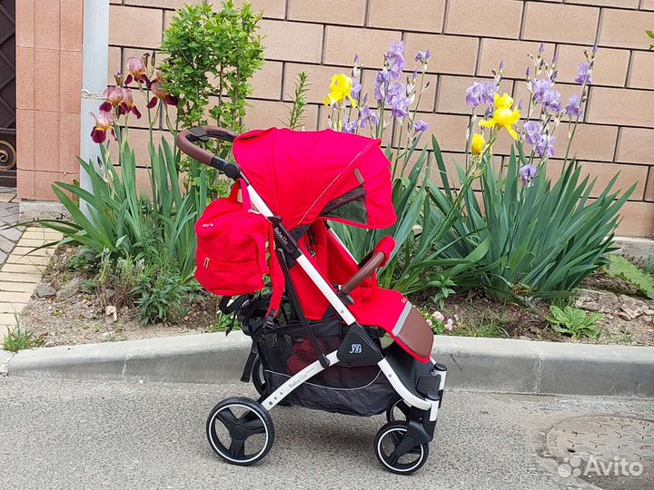 Коляска Baballo 2023 новая (яркий)