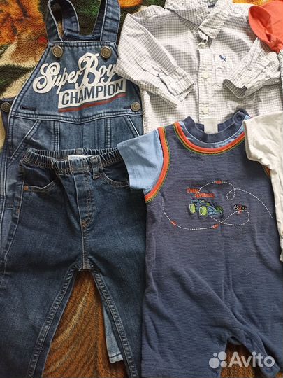 Детские вещи пакетом 74-86
