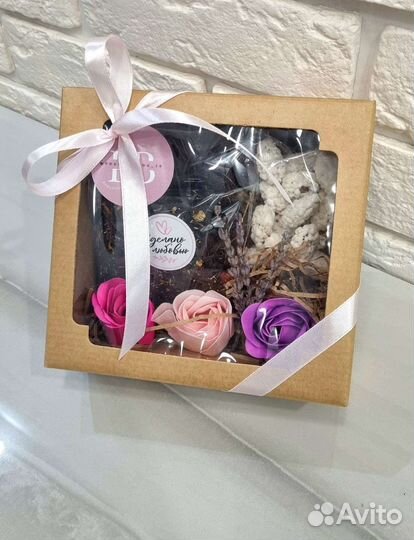 Готовый подарочный чайный набор женский подарок