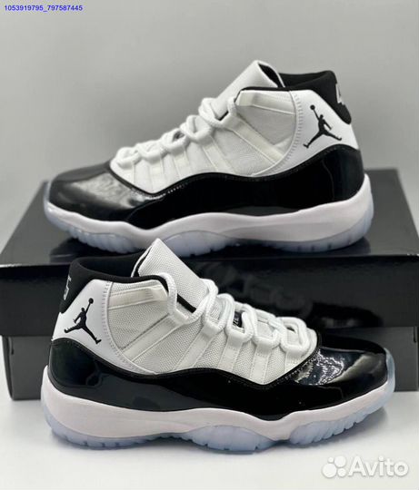 Кроссовки nike air jordan 11 retro white