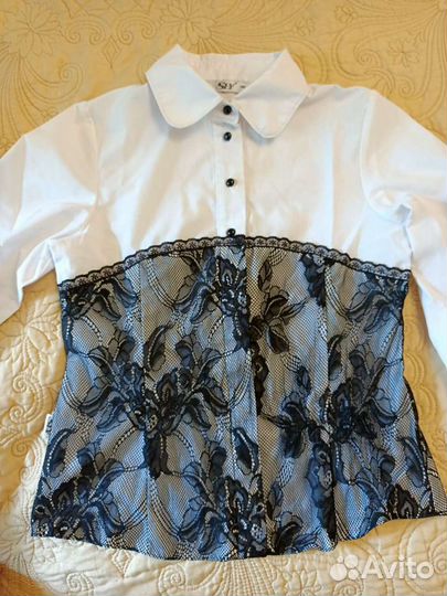 Почти новая школьная форма на девочку 152-164