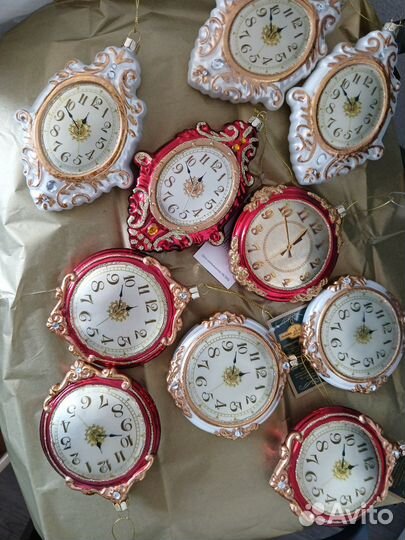 Новые елочные игрушки стекло