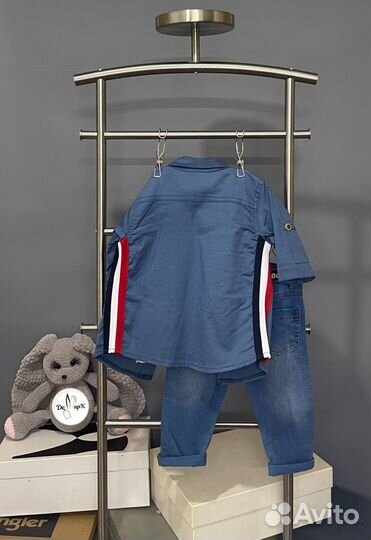 Детский комплект с джинсами для мальчика