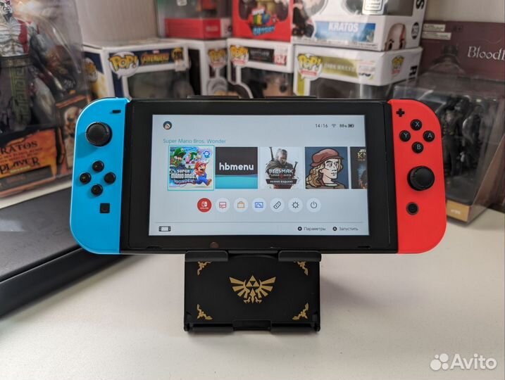 Прошитый Nintendo switch 160gb