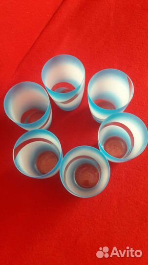 Стаканы для сока 6штук