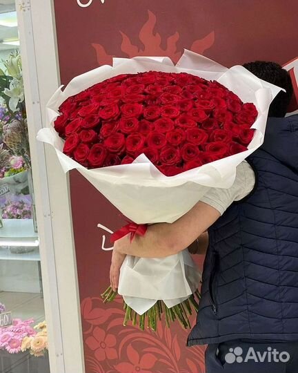 Высокие Розы Гиганты Доставка Круглосуточно