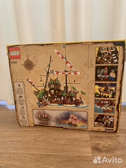 Корабль Пираты Залива барракуды lego Ideas 21322