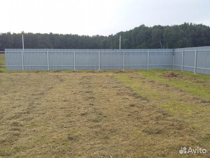 Заборы из евроштакетника