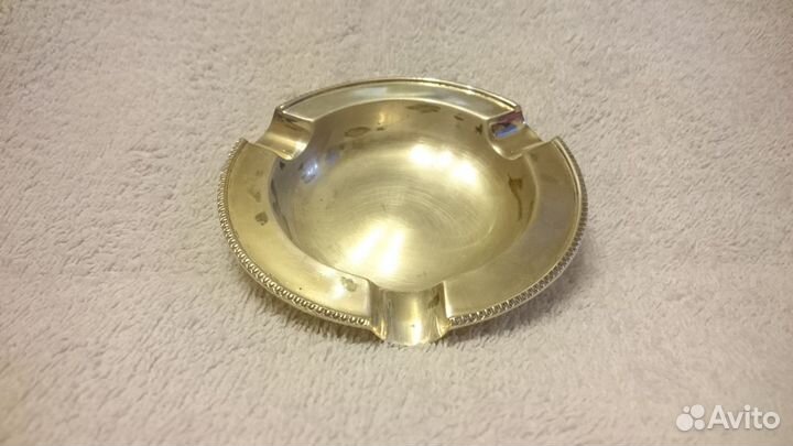 Серебряная пепельница - 925 пробы