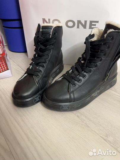 Кеды зимние premiata