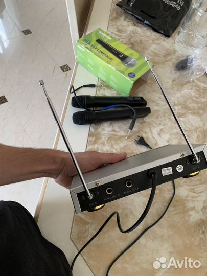 Микрофон беспроводной 2 шт