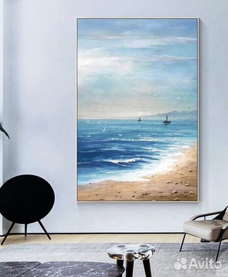 Интерьерная картина море
