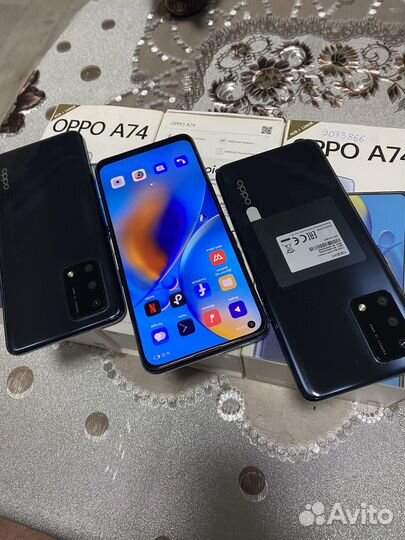 Oppo A74 4+1/128гб проц Qualcomm 6115,superamoled