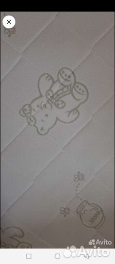 Детская кровать машина с матрасом