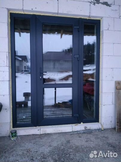 Пластиковая дверь 120х210 152