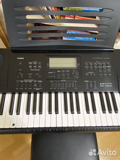 Синтезатор casio wk 7600