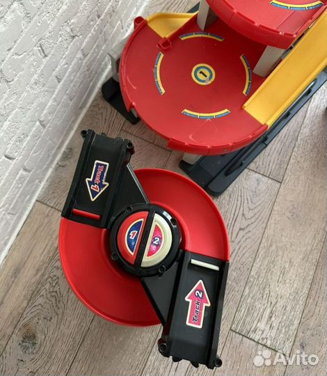 Парковка elc, серпантин и пожарная станция