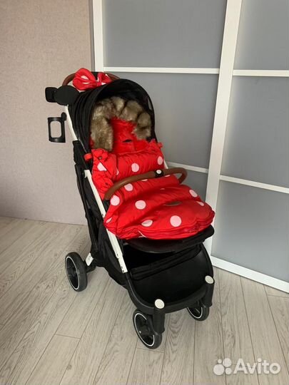 Зимний конверт в коляску