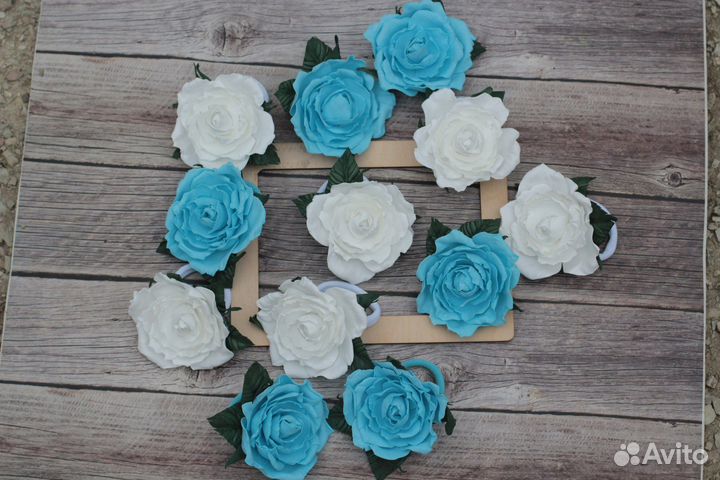 Головки цветов для декора