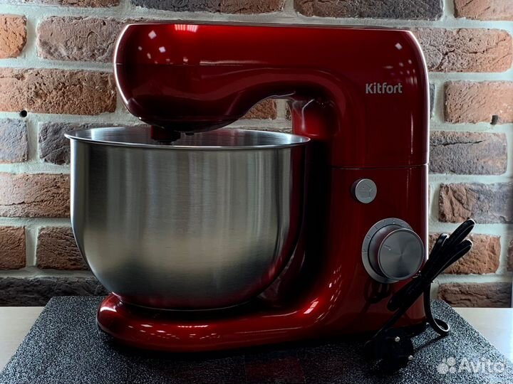Миксер Kitfort кт-1308-1, красный