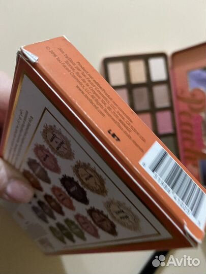 Too faced тени палетка, оригинал